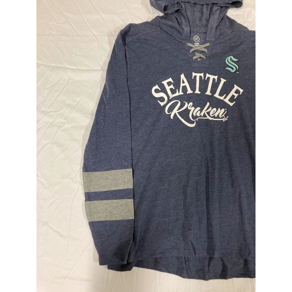 Seattle‎ Kraken Fanatics Pullover Hoodie NHL Hockey Sports Women's Size Large - Picture 5 of 6